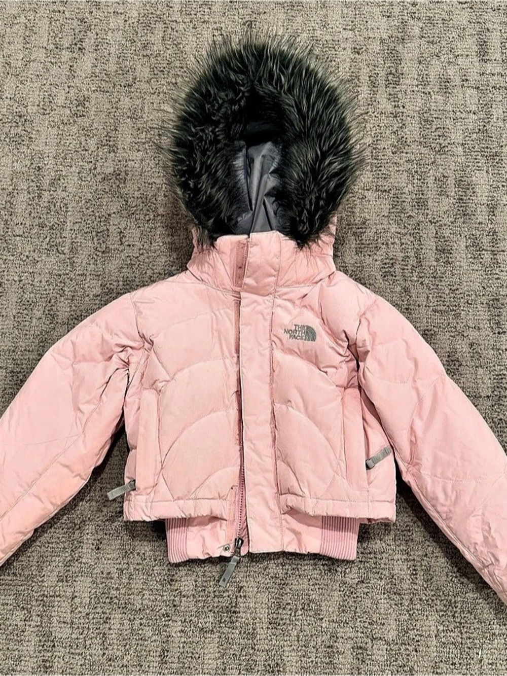 The North Face Pink 550 Puffer Jacket